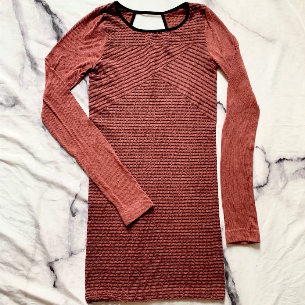 Free People Rusty Striped Ribbed Bodycon Dress - Picture 2 of 10